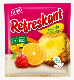 Refresco Pó Refreskant Salada De Frutas 250g  title - Refresco Em Pó Refreskant, HD Png Download, Transparent PNG