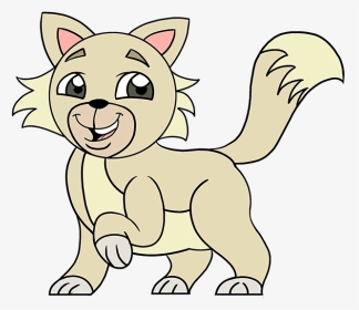 How To Draw Cartoon Cat - Drawing, HD Png Download, Transparent PNG