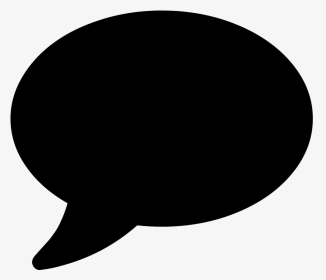 Comment Font Awesome - Filled In Speech Bubble Png, Transparent Png, Transparent PNG