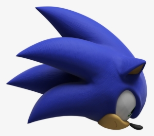 Sonic Hedgehog Head - Figurine, HD Png Download, Transparent PNG