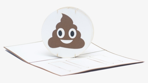 Poop Emoji Pop Up Card - Emoji, HD Png Download, Transparent PNG