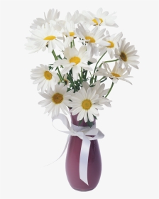 Transparent Vase Of Flowers, HD Png Download, Transparent PNG