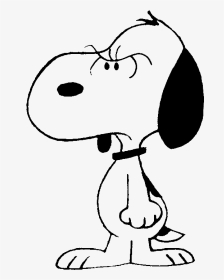 Angry Snoopy, HD Png Download, Transparent PNG