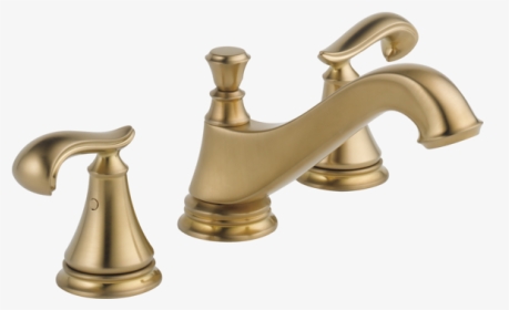 Widespread Bathroom Faucet Brushed Gold, HD Png Download, Transparent PNG