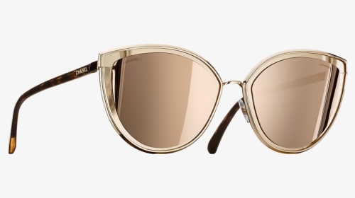 Rose Gold Chanel 4222 Sunglasses, HD Png Download, Transparent PNG