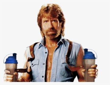 Chuck - Chuck Norris Drinking Coffee, HD Png Download, Transparent PNG