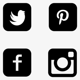 Transparent Social Media Icon Png - Pinterest, Png Download, Transparent PNG