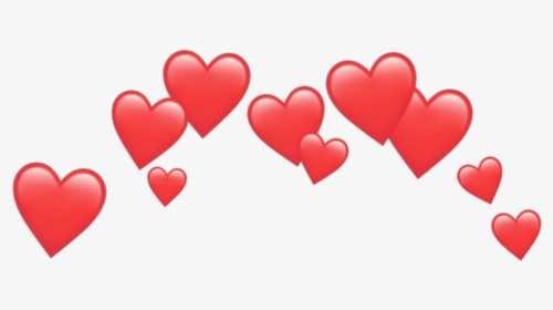 #sticker #emoji #crown #heart #red #redheart #heartcrown - Transparent Heart Crown Png, Png Download, Transparent PNG