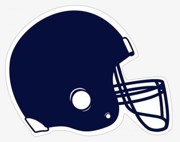 Navy Blue Football Clipart Png Transparent Stock 28 - Transparent Blue Football Helmet Clipart, Png Download, Transparent PNG