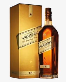 Johnnie Walker Scotch Gold Label 18 Year, HD Png Download, Transparent PNG