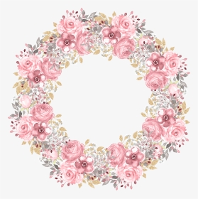 Pastel Color Flower Wreath, HD Png Download, Transparent PNG