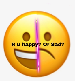 R U Happy Ir Sad - Circle, HD Png Download, Transparent PNG