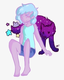 Drawing Space Galaxy - Galaxy Dog Drawing, HD Png Download, Transparent PNG