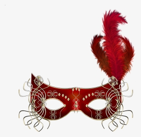 Masquerade Party Mask Clipart Red, HD Png Download, Transparent PNG