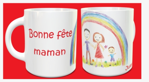Tasse Bonne Fête Maman - Label, HD Png Download, Transparent PNG