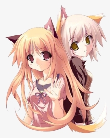 Wolf Girl And Wolf Boy, HD Png Download, Transparent PNG
