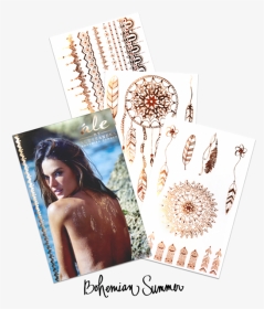 Alessandra Ambrosio Tattoo Rose, HD Png Download, Transparent PNG