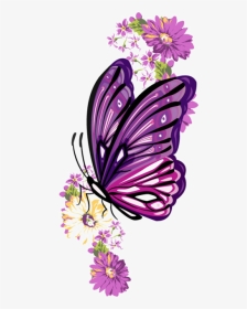 Butterfly In Hand Cartoon, HD Png Download, Transparent PNG
