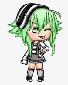 Oc Owner - Gacha Edits Green, HD Png Download, Transparent PNG