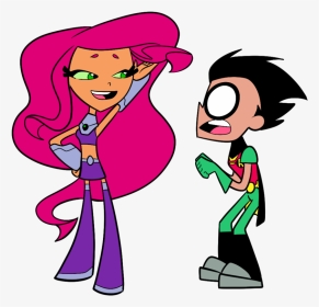 Starfire Drawing Star Fire Banner Royalty - Starfire Teen Titans Hair, HD Png Download, Transparent PNG