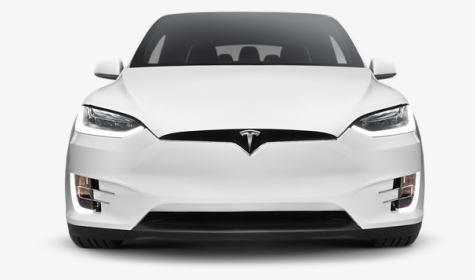 Tesla Model X White Back, HD Png Download, Transparent PNG