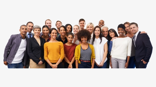 Diverse Group Of Smiling People Posing For A Photo - Cambridge School Doha Teachers, HD Png Download, Transparent PNG