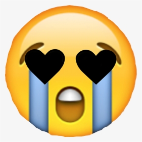 #love #emoji #crying #cryingemoji - Instagram Emoji Em Png, Transparent Png, Transparent PNG