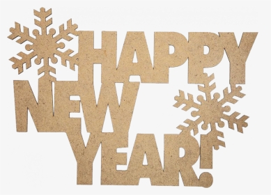 Надпись Happy New Year, HD Png Download, Transparent PNG
