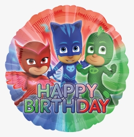 Happy 3rd Birthday Pj Masks, HD Png Download, Transparent PNG