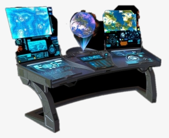 #work #earth #spaceship - Sci Fi Control Stations, HD Png Download, Transparent PNG