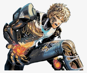 Cyborg One Punch Man Genos, HD Png Download, Transparent PNG
