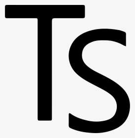Typescript - Typescript Logo Black, HD Png Download, Transparent PNG