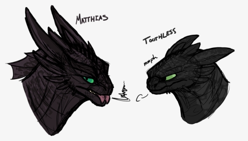 Night Fury Practice By Diznits On Deviantart - Night Fury Toothless Drawing, HD Png Download, Transparent PNG