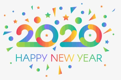 Happy New Year 2020 Png Free, Transparent Png, Transparent PNG
