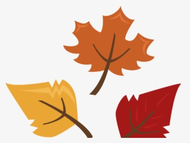 Autumn Leaves Clipart Leaf - Fall Leaves Transparent Cute, HD Png Download, Transparent PNG
