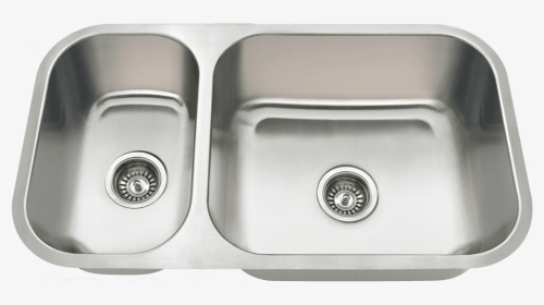 3218br Offset Double Bowl Undermount Stainless Steel - Stainless Steel Double Bowl Offset Sink, HD Png Download, Transparent PNG