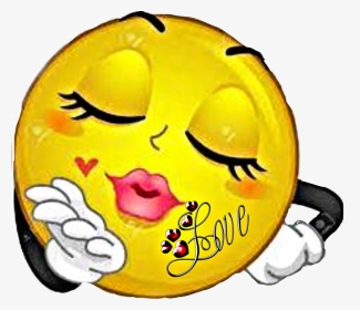#love #kiss #emoji - Big Kiss Emoji, HD Png Download, Transparent PNG