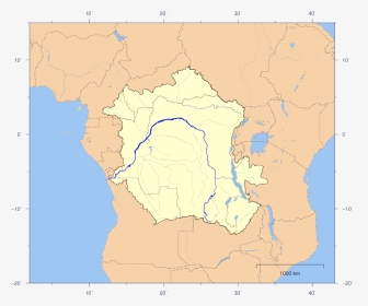 Lualaba River Map, HD Png Download, Transparent PNG