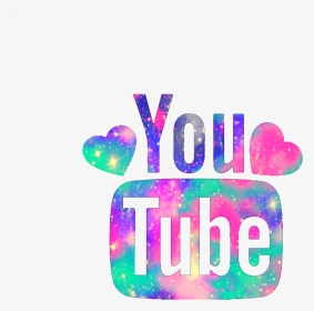 #ftestickers #glitter #sparkles #galaxy #youtube #hearts - Youtube, HD Png Download, Transparent PNG