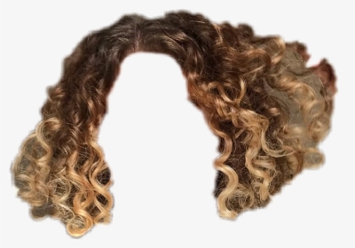 #curlyhair#hair#blonde - Lace Wig, HD Png Download, Transparent PNG
