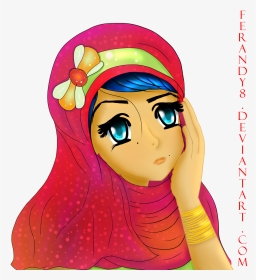 Aani Fatimah Khatoon Diversity Drawings Muslim Ferandy8 - Anekdot Perintah Tentang Sholat, HD Png Download, Transparent PNG