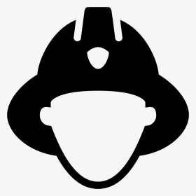 This Is An Image Of A Firefighter - Fireman Icon Png, Transparent Png, Transparent PNG