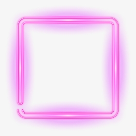 #neon #square #freetoedit #neon #frame #border #geometric, HD Png Download, Transparent PNG