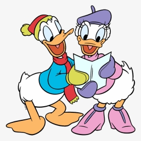 Donald And Daisy Christmas, HD Png Download, Transparent PNG