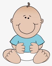 Black Baby Clipart - Baby Boy Clipart, HD Png Download, Transparent PNG