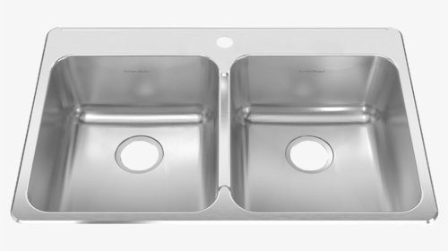 Prevoir 18 Gauge Stainless Steel Drop In 33 3 8 Inch - Stainless Steel Kitchen Sinks 2 Bowl, HD Png Download, Transparent PNG