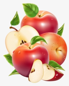 Free Vector Red Apple, HD Png Download, Transparent PNG