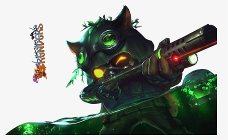 Omega Squad Teemo Animated, HD Png Download, Transparent PNG