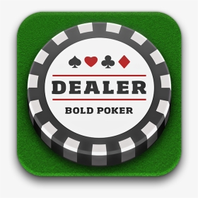 Bold Poker App Icon Illustration App App Icon Ios Poker - Poker App Logo Transparent, HD Png Download, Transparent PNG