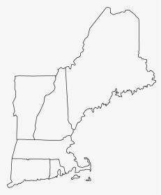 New England Colonies Outline, HD Png Download, Transparent PNG